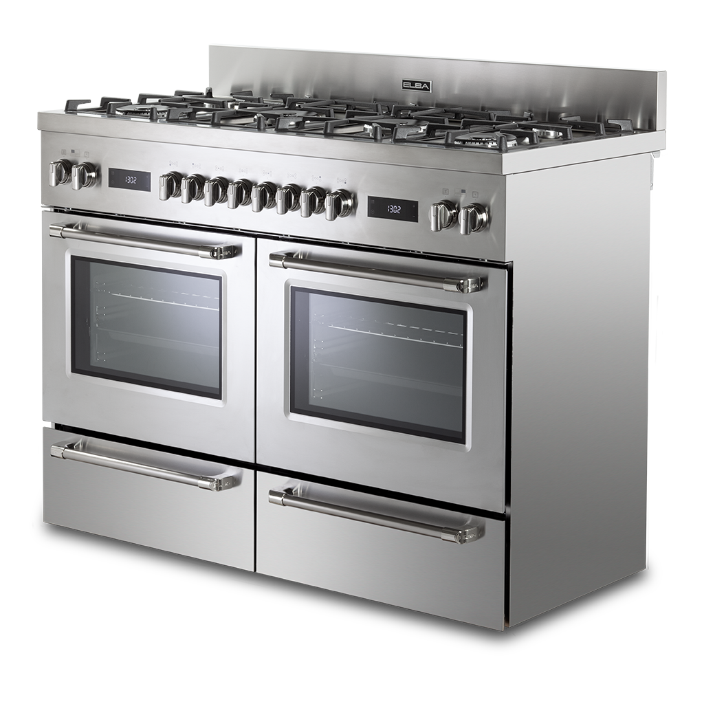 Double oven cookers freestanding 2025